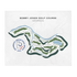 Bobby Jones Golf Course, Georgia - Printed Golf Courses