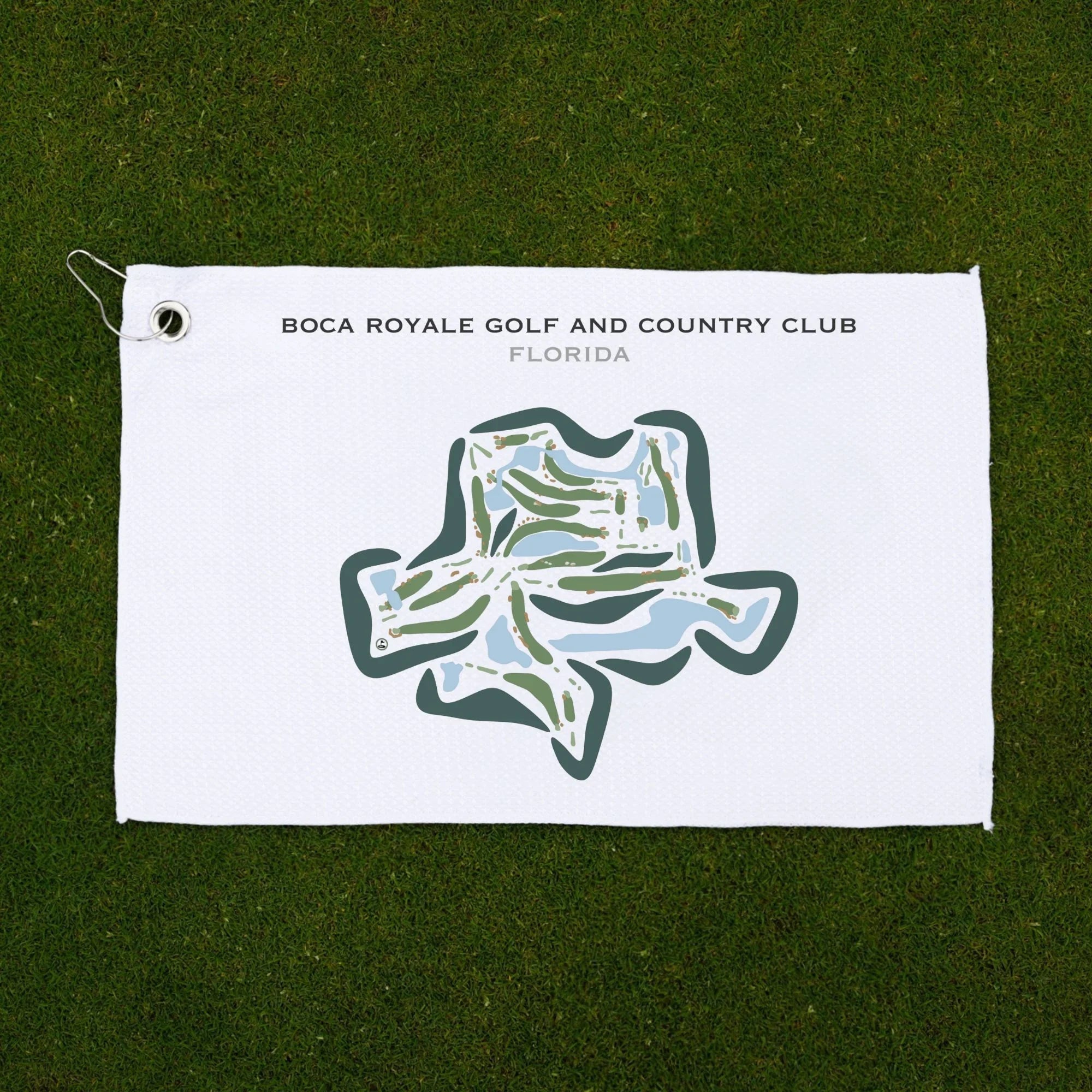 Boca Royale Golf & Country Club, Florida - Printed Golf Courses