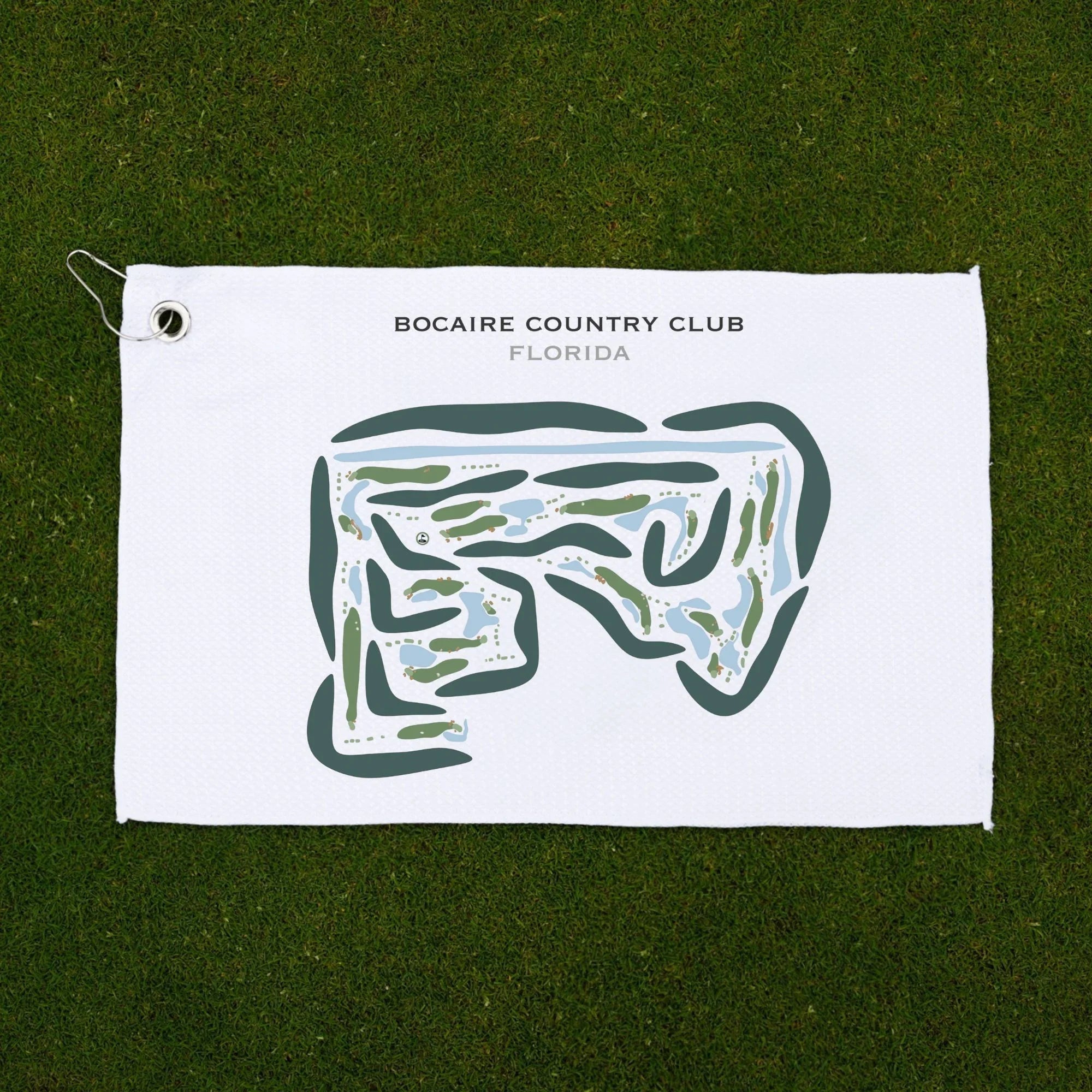 Bocaire Country Club, Florida - Printed Golf Courses