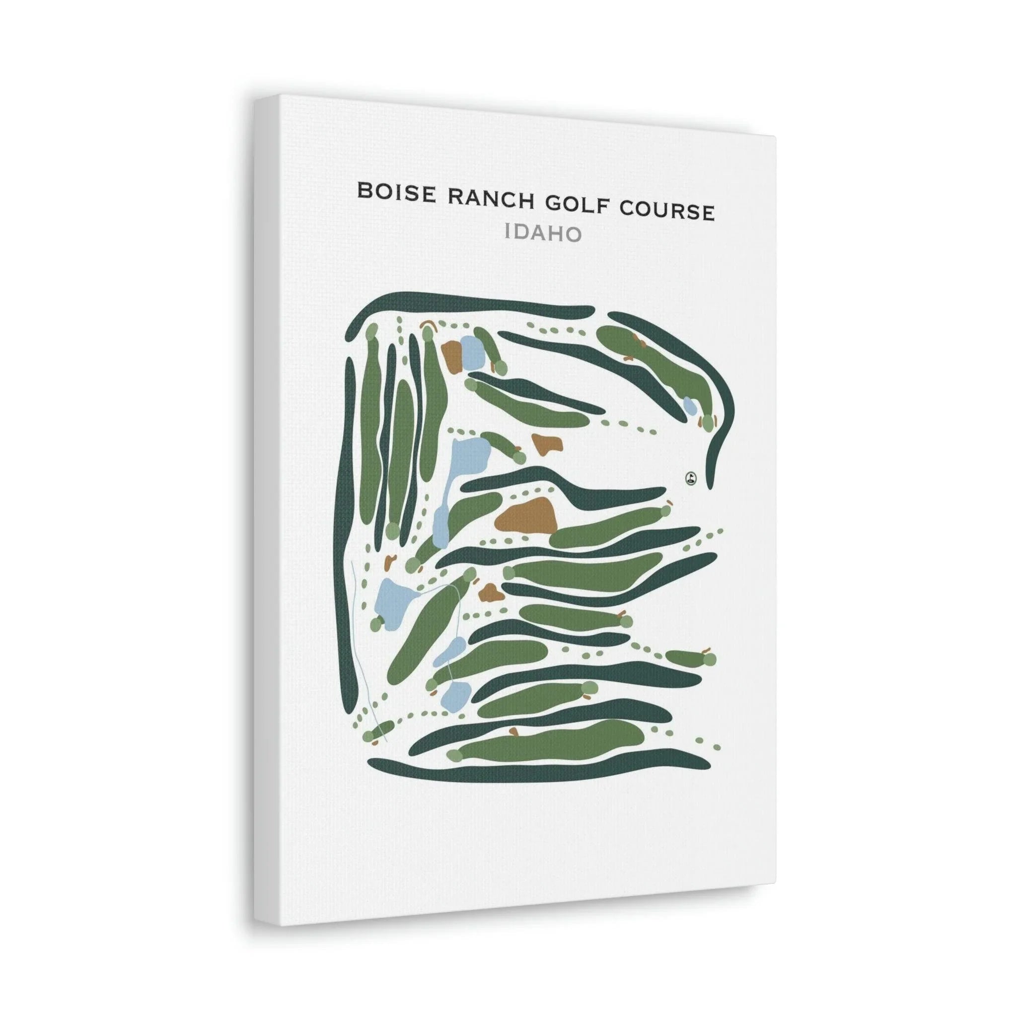 Boise Ranch Golf Course, Idaho - Printed Golf Courses