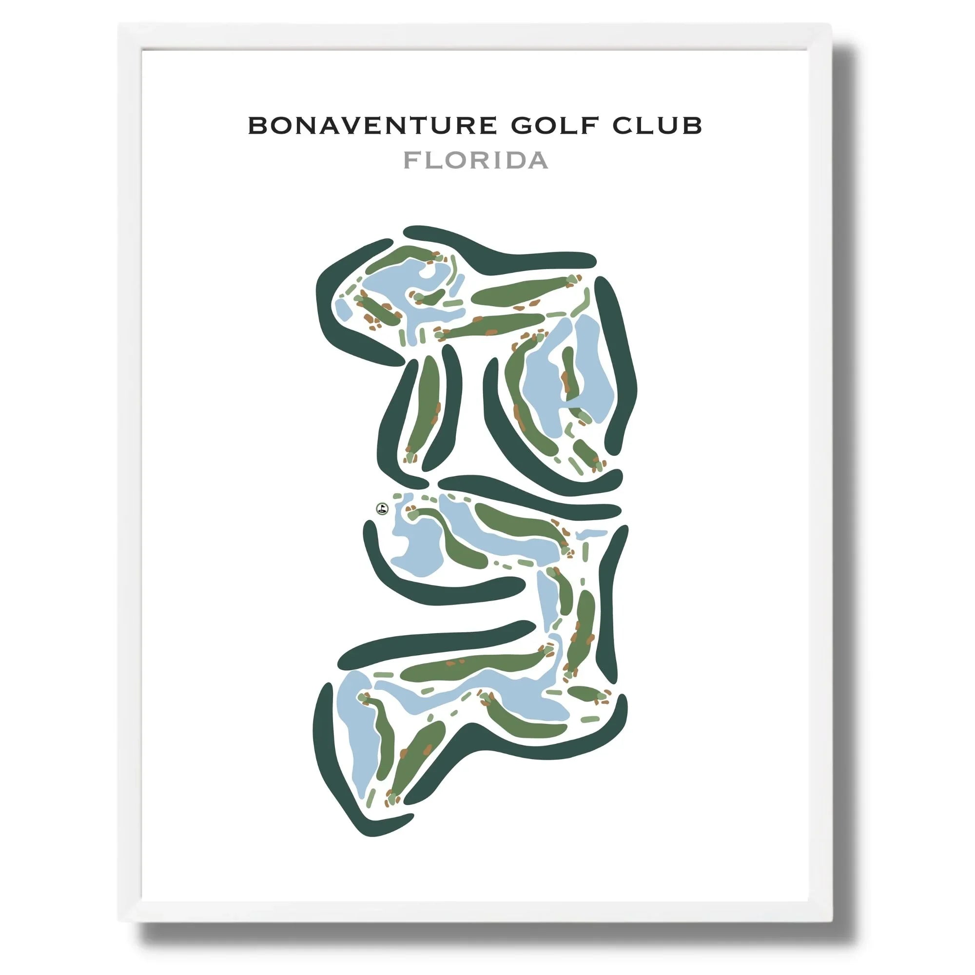 Bonaventure Golf Club, Florida - Printed Golf Courses