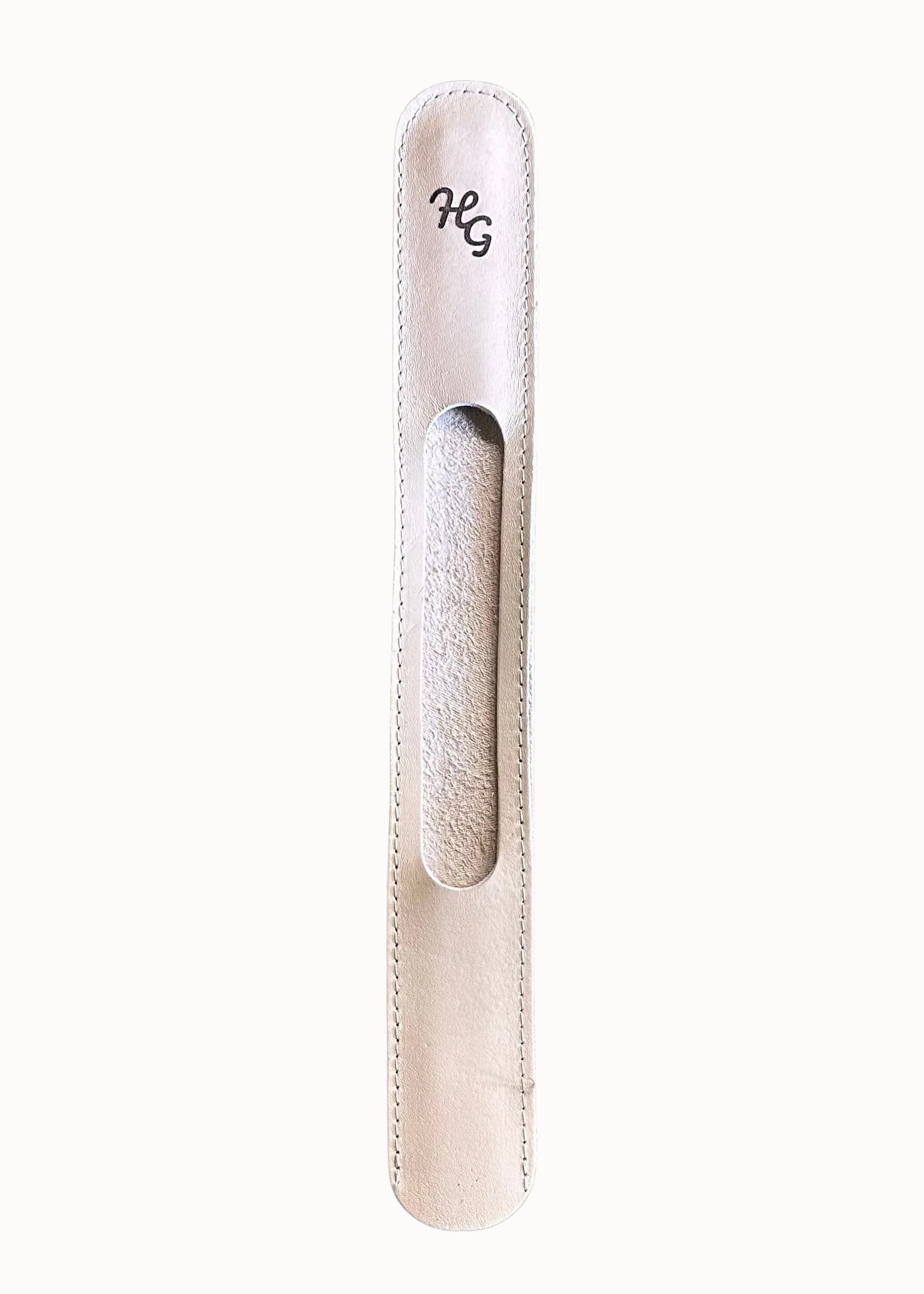 See Through Leather Cover (Bone)