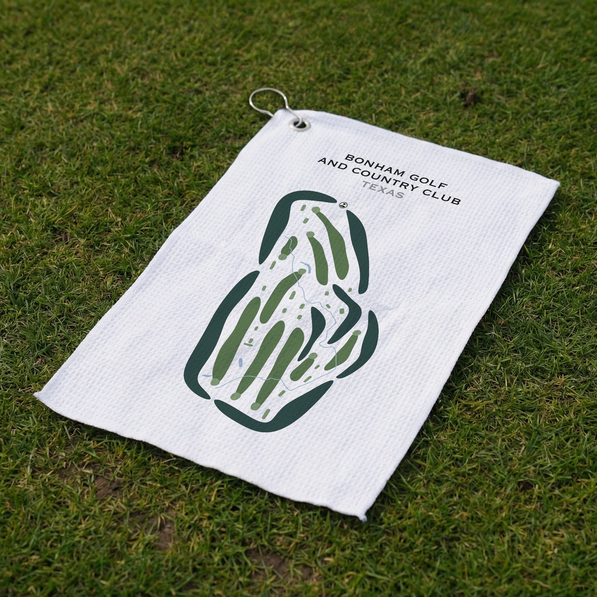 Bonham Golf & Country Club, Texas - Printed Golf Courses