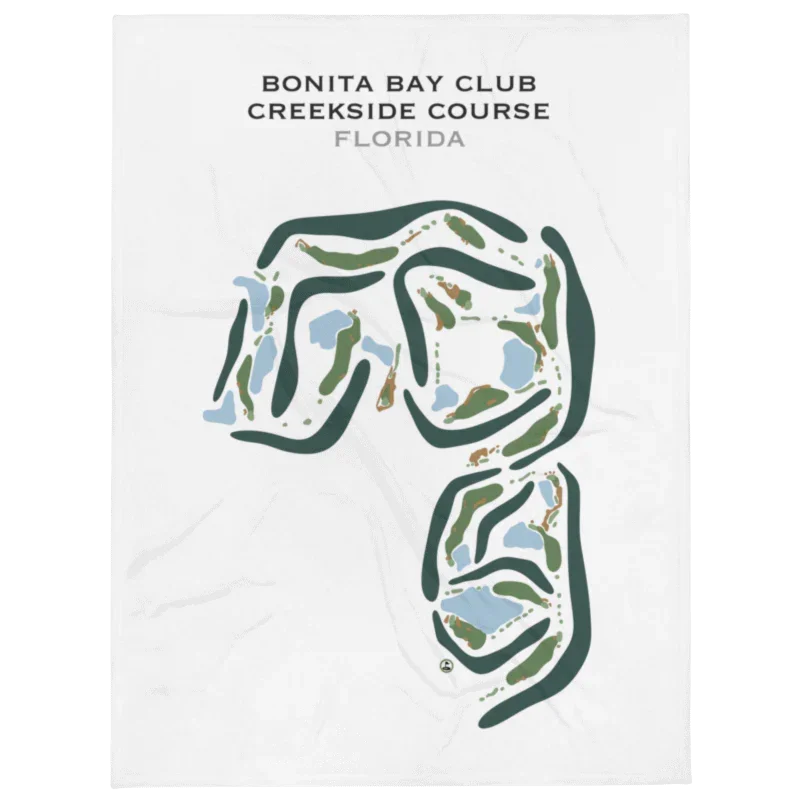 Bonita Bay Club - Creekside Course, Florida - Printed Golf Courses