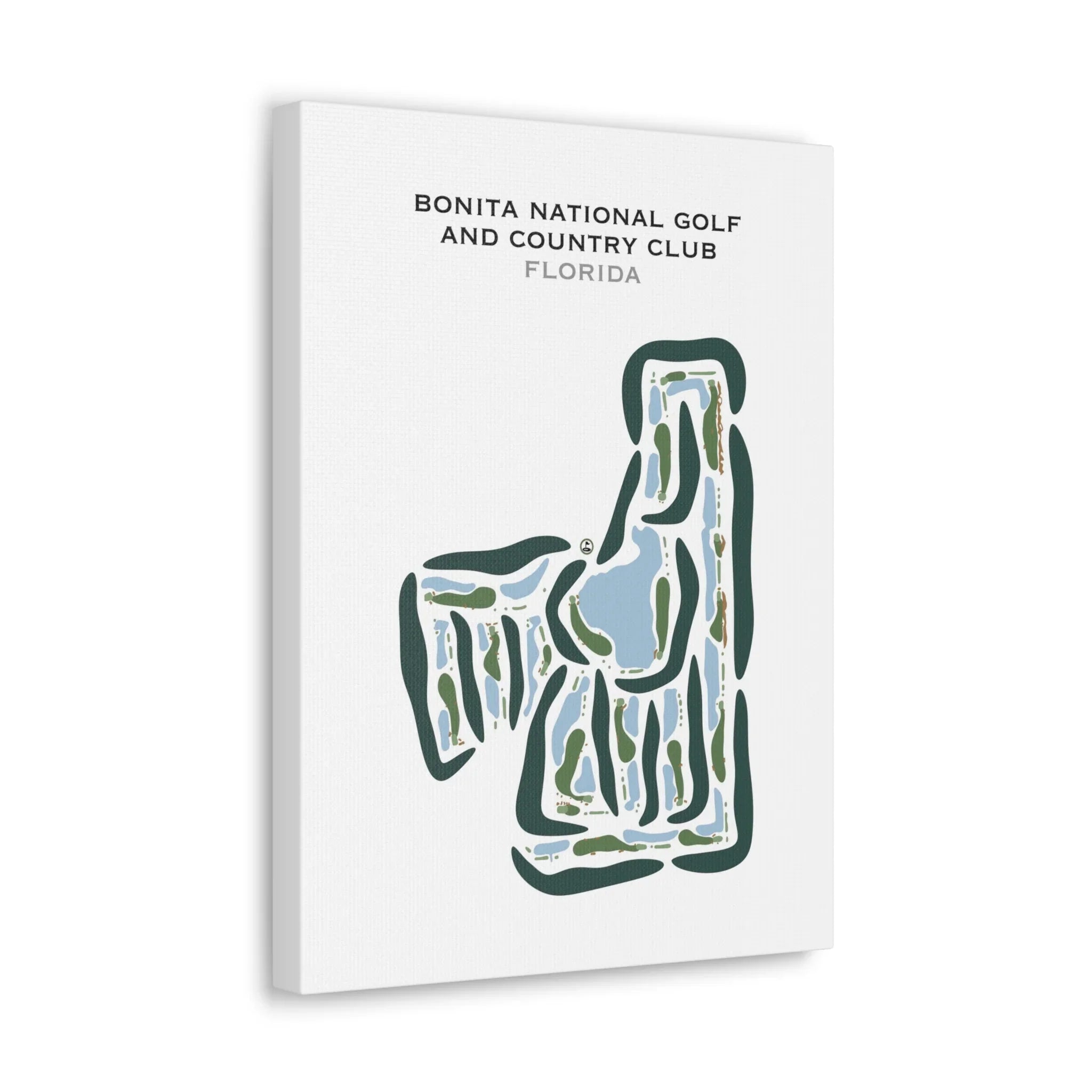 Bonita National Golf & Country Club, Florida - Printed Golf Courses