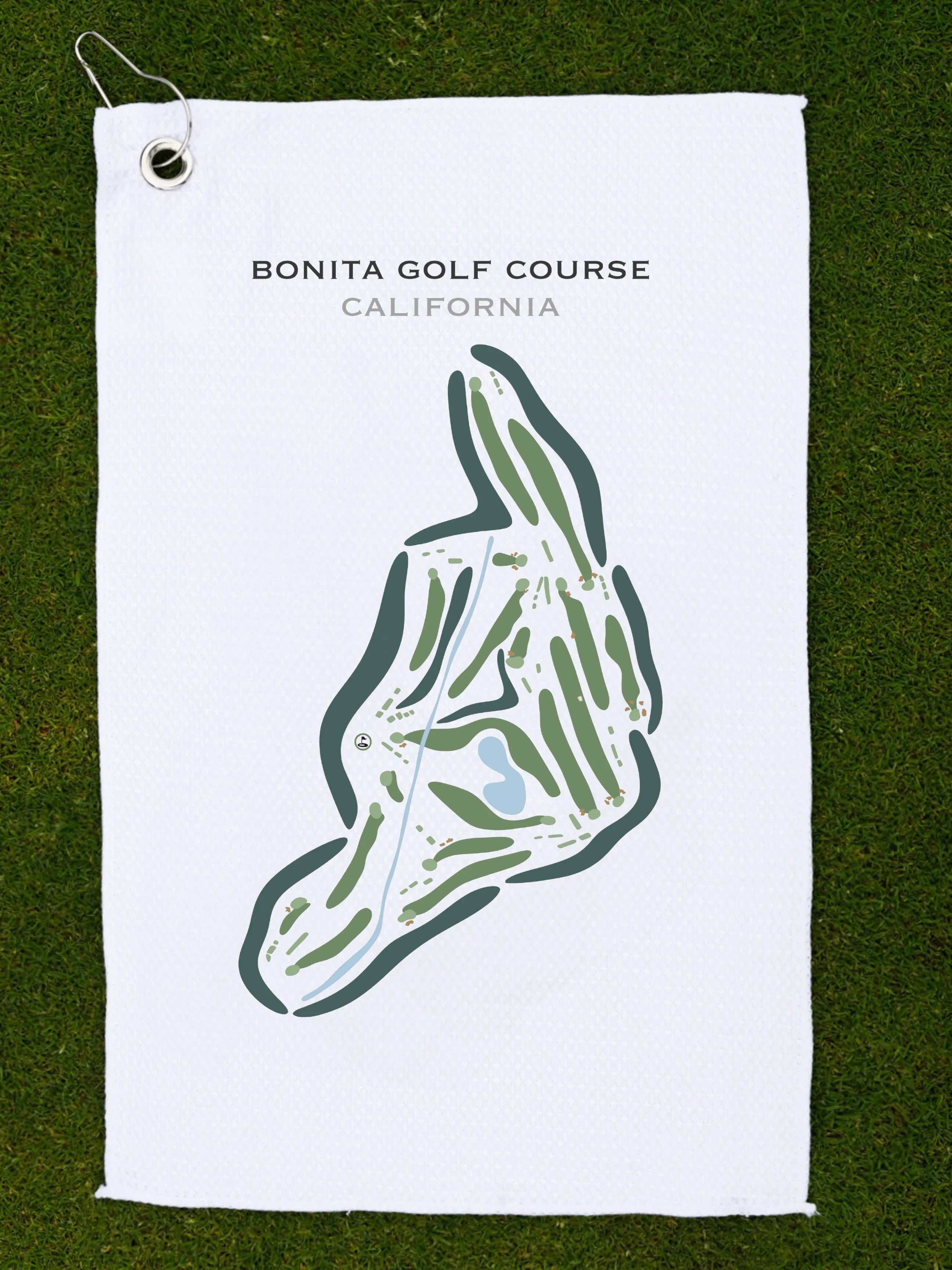 Bonita Golf Course, California - Printed Golf Courses