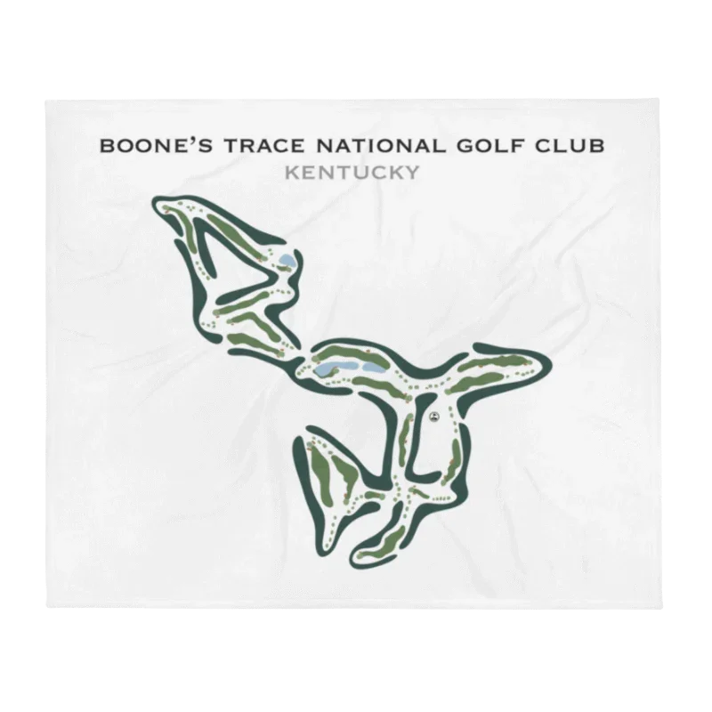 Boone's Trace National Golf Club, Kentucky - Printed Golf Courses
