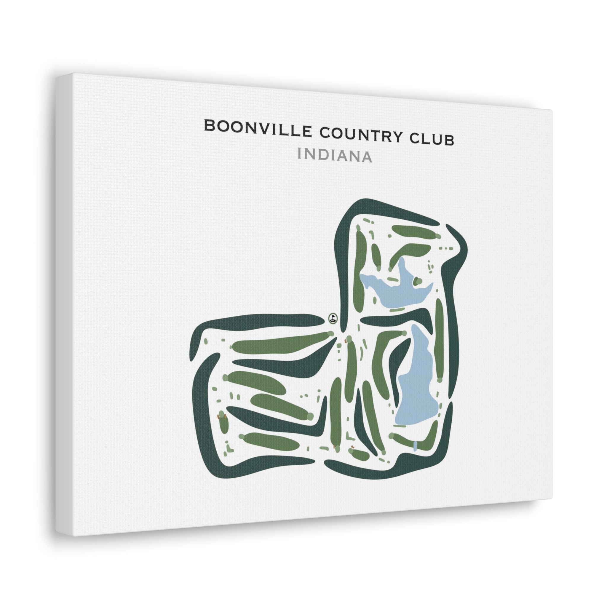 Boonville Country Club, Indiana - Printed Golf Courses