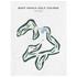 Boot Ranch Golf Course, Texas - Printed Golf Courses