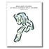 Boulder Course at Rock Harbor Golf Course, Virginia - Printed Golf Courses