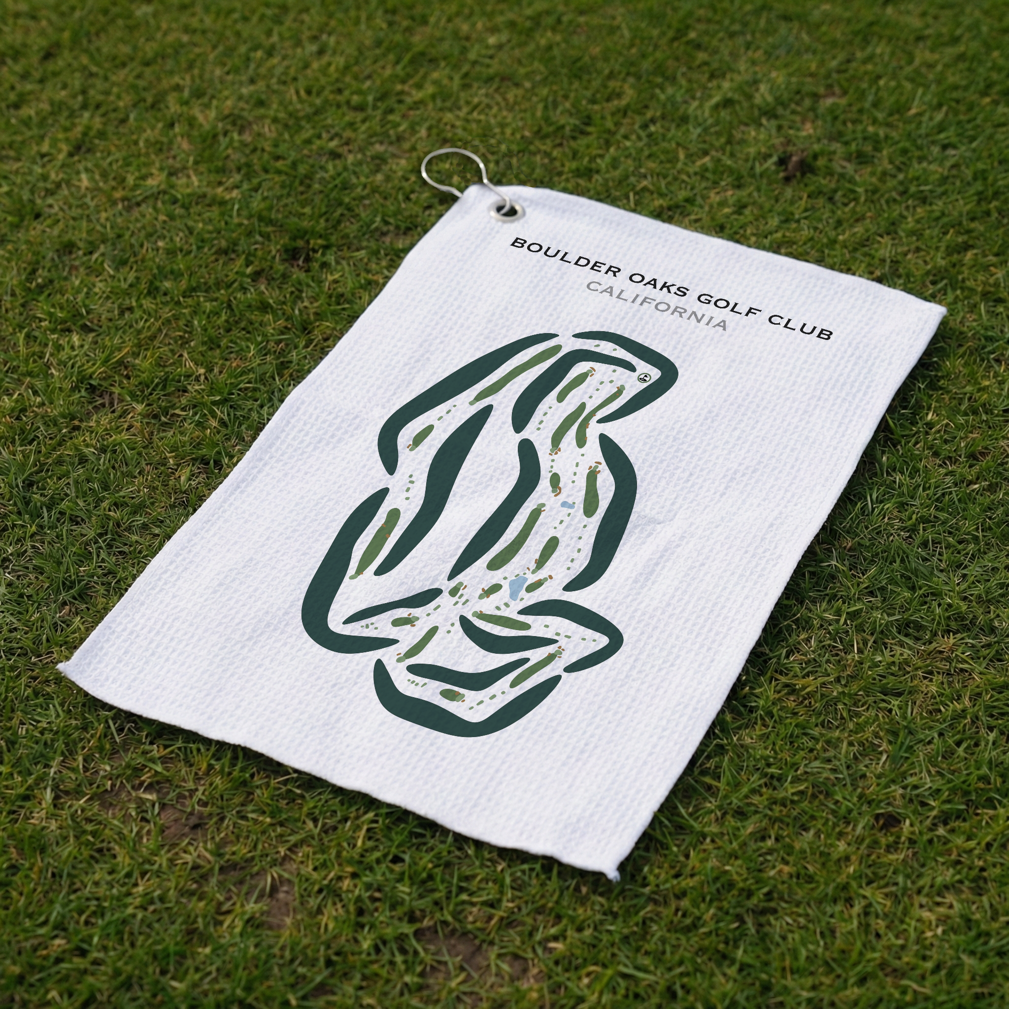 Boulder Oaks Golf Club, California - Printed Golf Courses