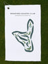 Bradford Country Club, Massachusetts - Printed Golf Courses