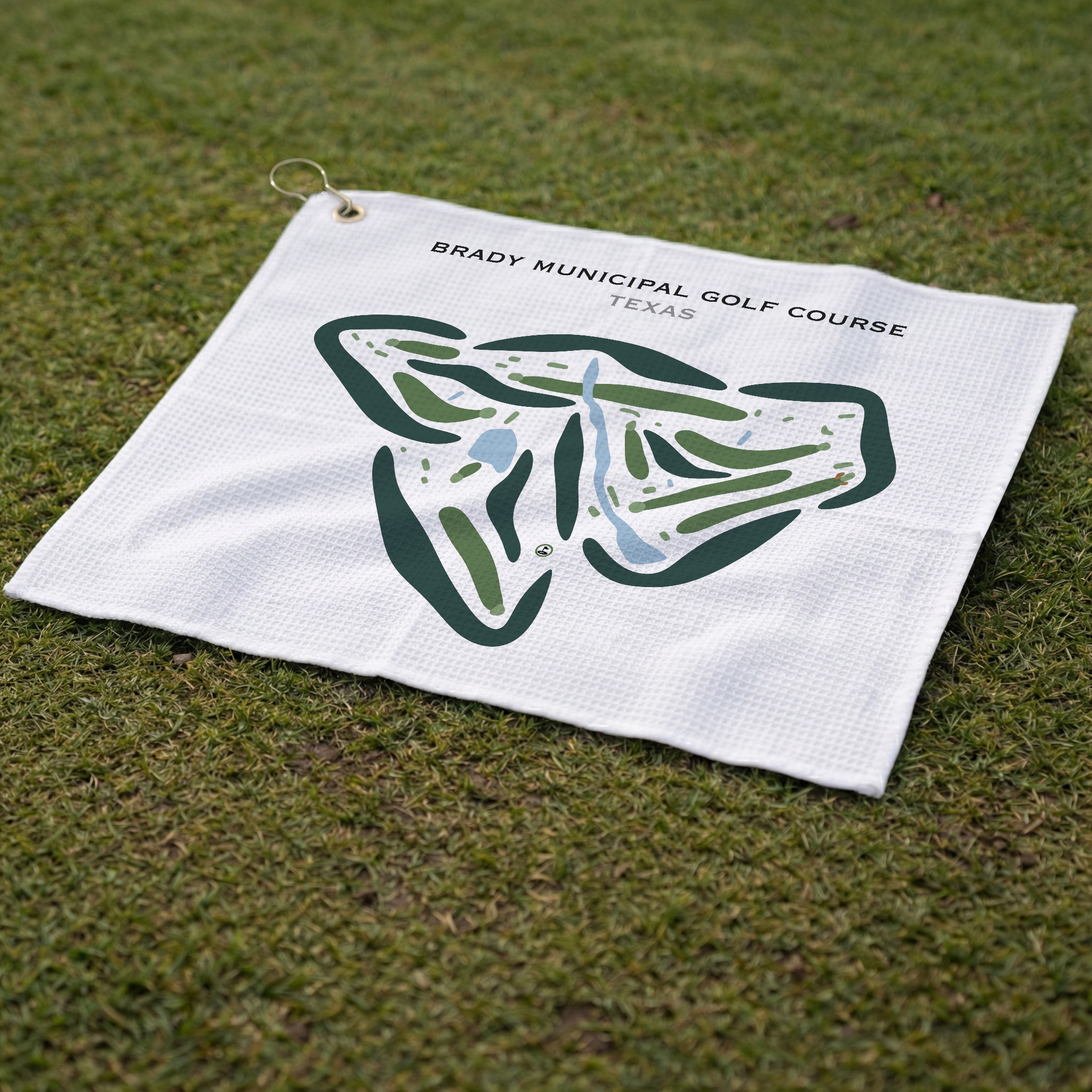 Brady Municipal Golf Course, Texas - Printed Golf Courses