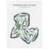 Braemar Golf Course, Minnesota - Printed Golf Courses