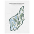Braintree Municipal Golf Course, Massachusetts - Printed Golf Courses