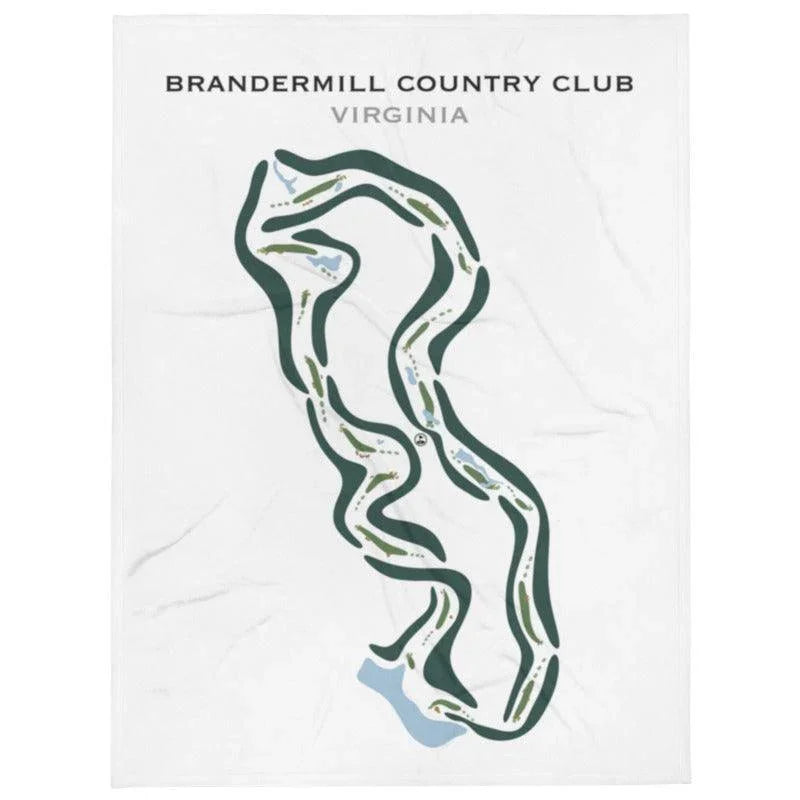 Brandermill Country Club, Virginia - Printed Golf Courses