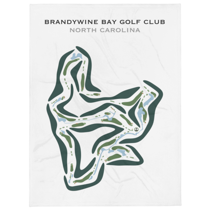 Brandywine Bay Golf Club, North Carolina - Printed Golf Courses