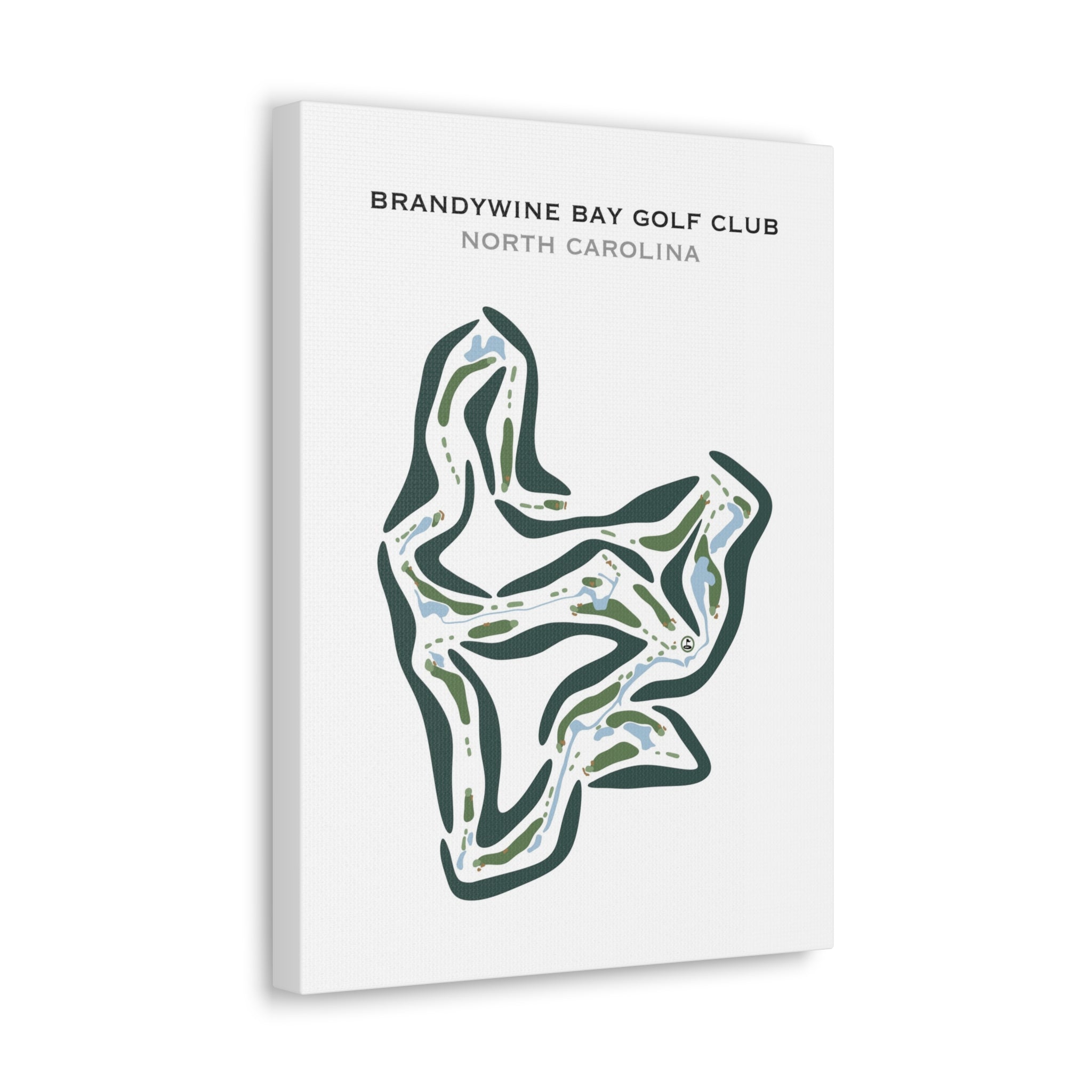 Brandywine Bay Golf Club, North Carolina - Printed Golf Courses