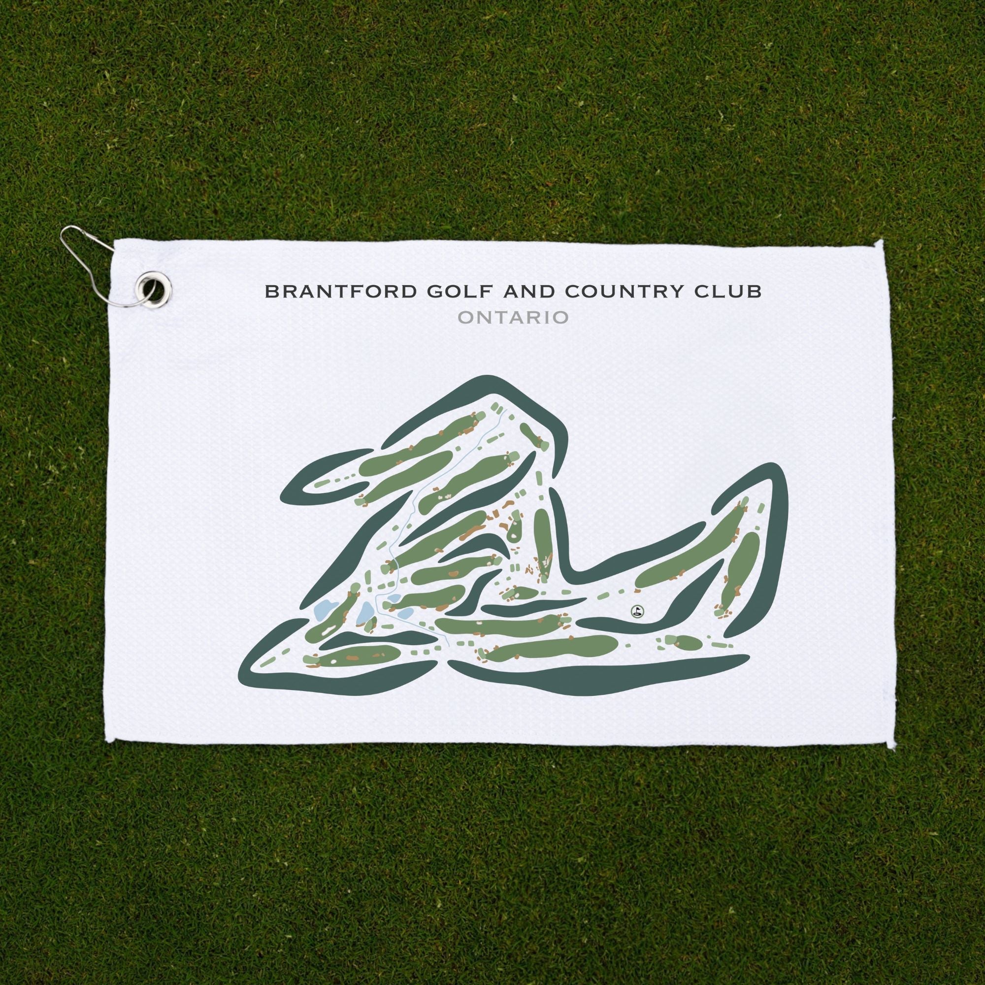 Brantford Golf & Country Club, Ontario, Canada - Printed Golf Courses