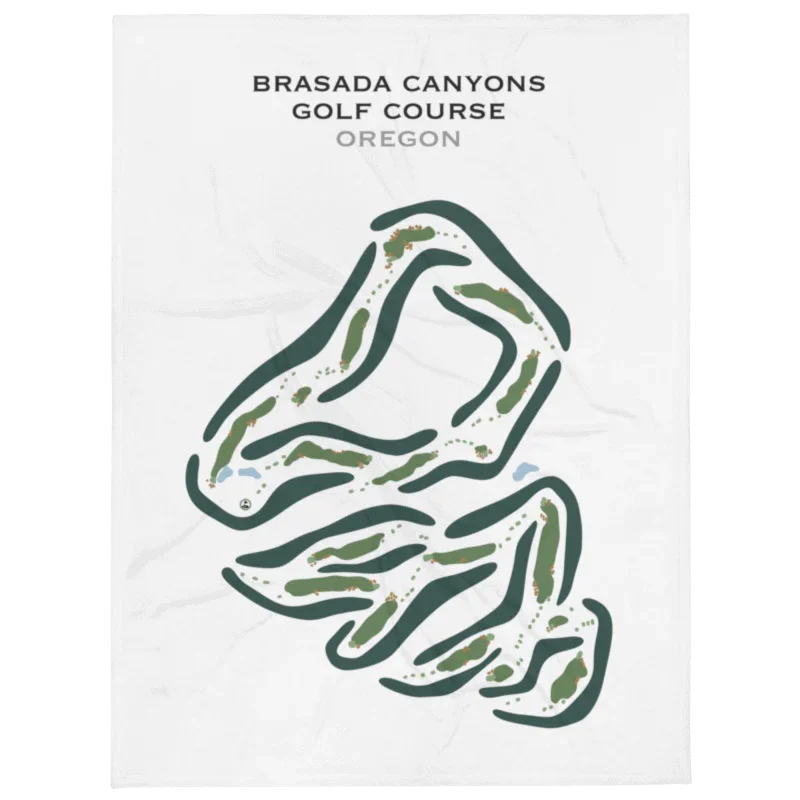 Brasada Canyons Golf Course, Oregon - Printed Golf Courses