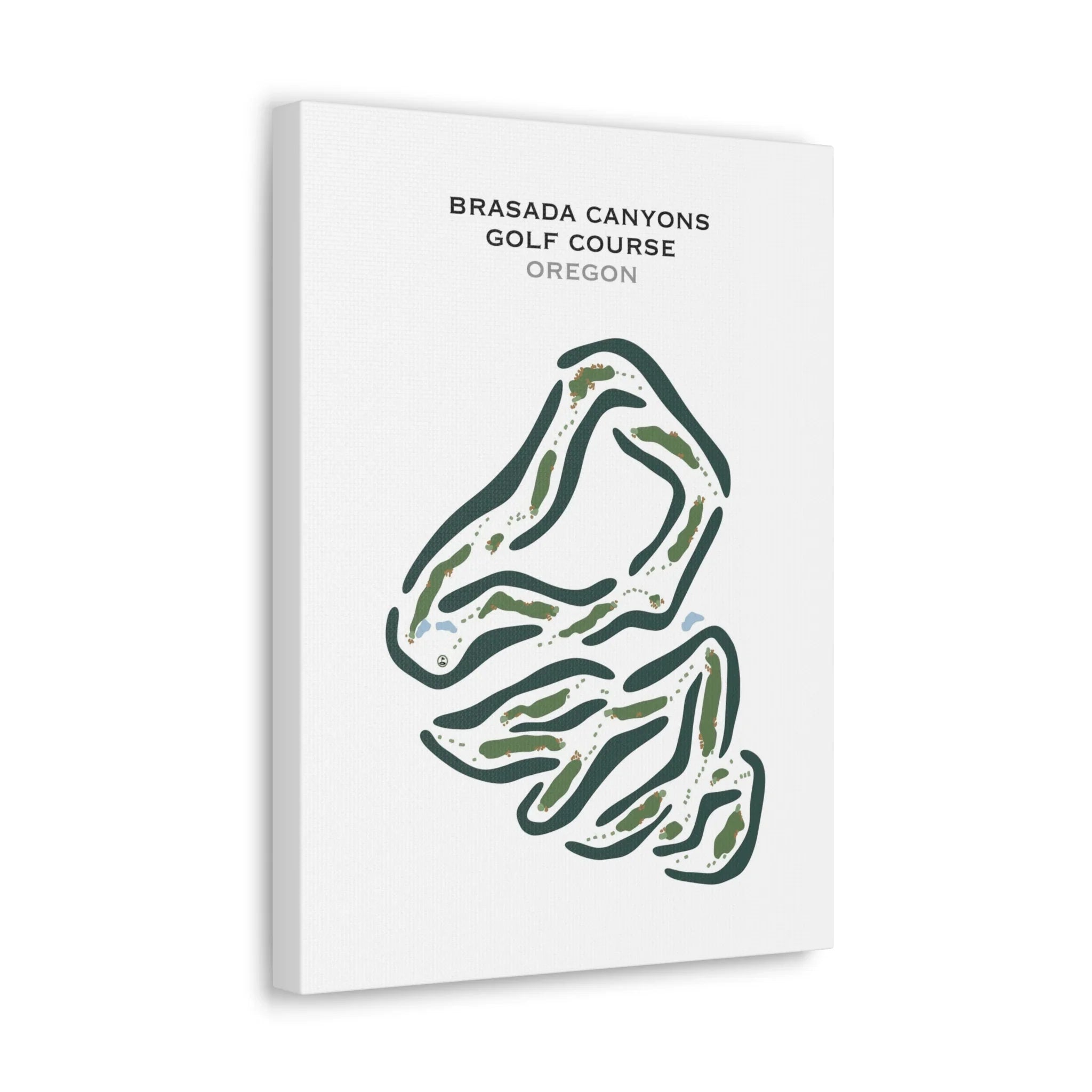 Brasada Canyons Golf Course, Oregon - Printed Golf Courses