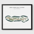 Brea Creek Golf Course, California - Printed Golf Courses