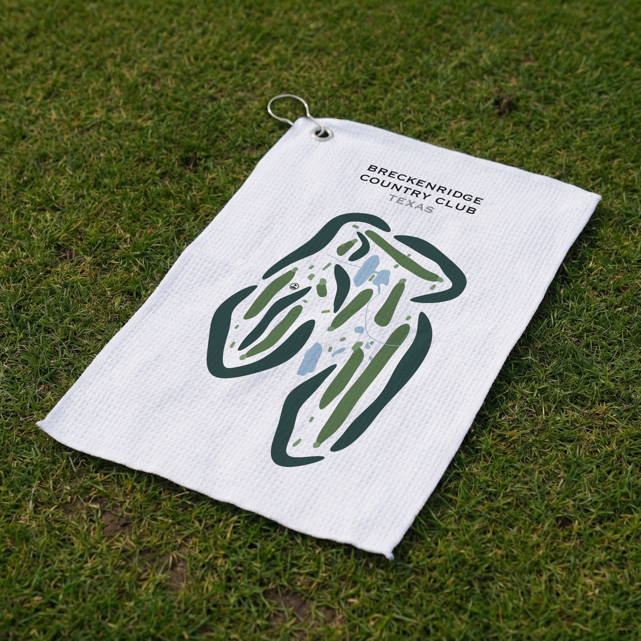 Breckenridge Country Club, Texas - Printed Golf Courses