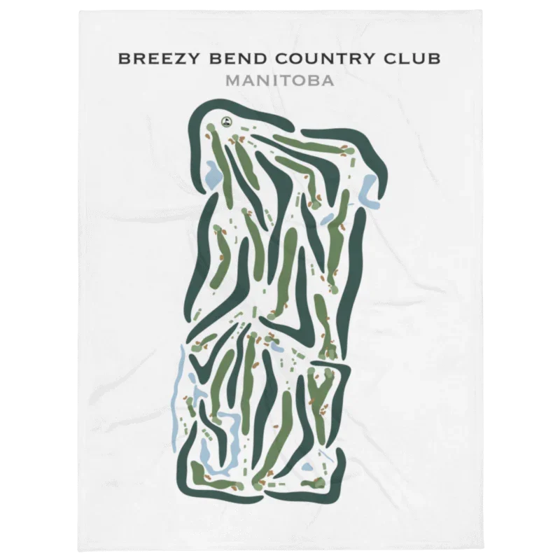 Breezy Bend Country Club, Canada - Printed Golf Courses