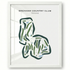 Brenham Country Club, Texas - Printed Golf Courses