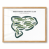 Brentwood Country Club, California - Printed Golf Course