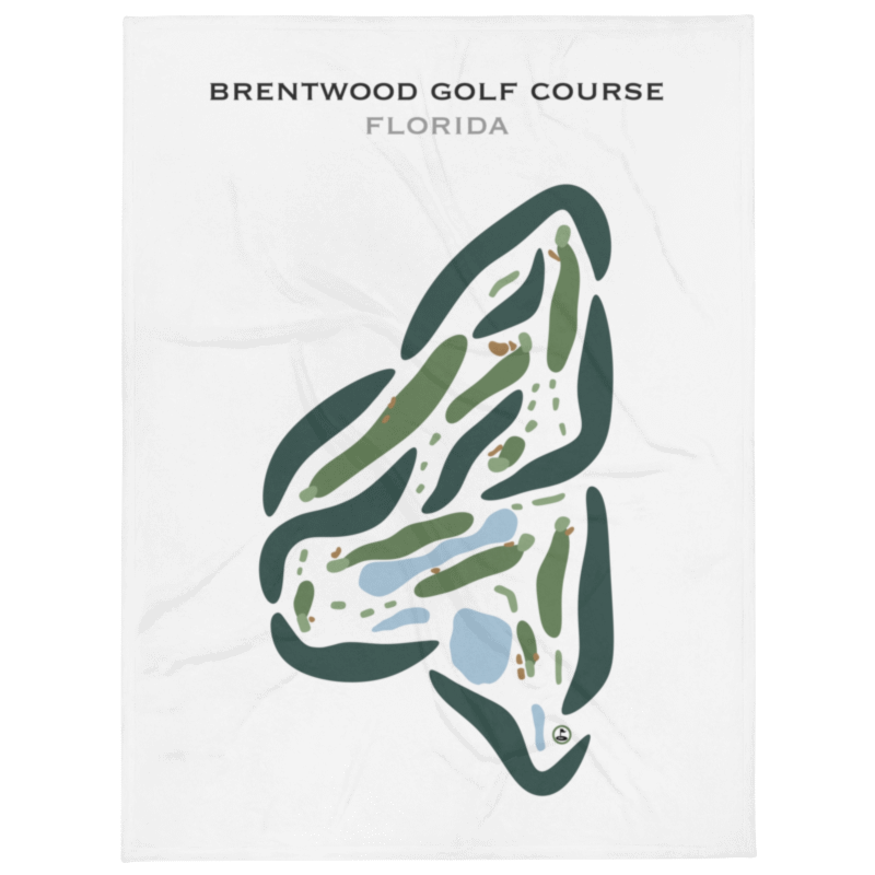 Brentwood Golf Course, Florida - Printed Golf Courses