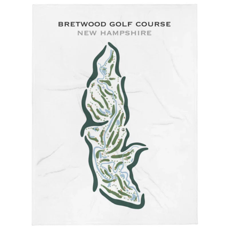 Bretwood Golf Course, New Hampshire - Printed Golf Courses
