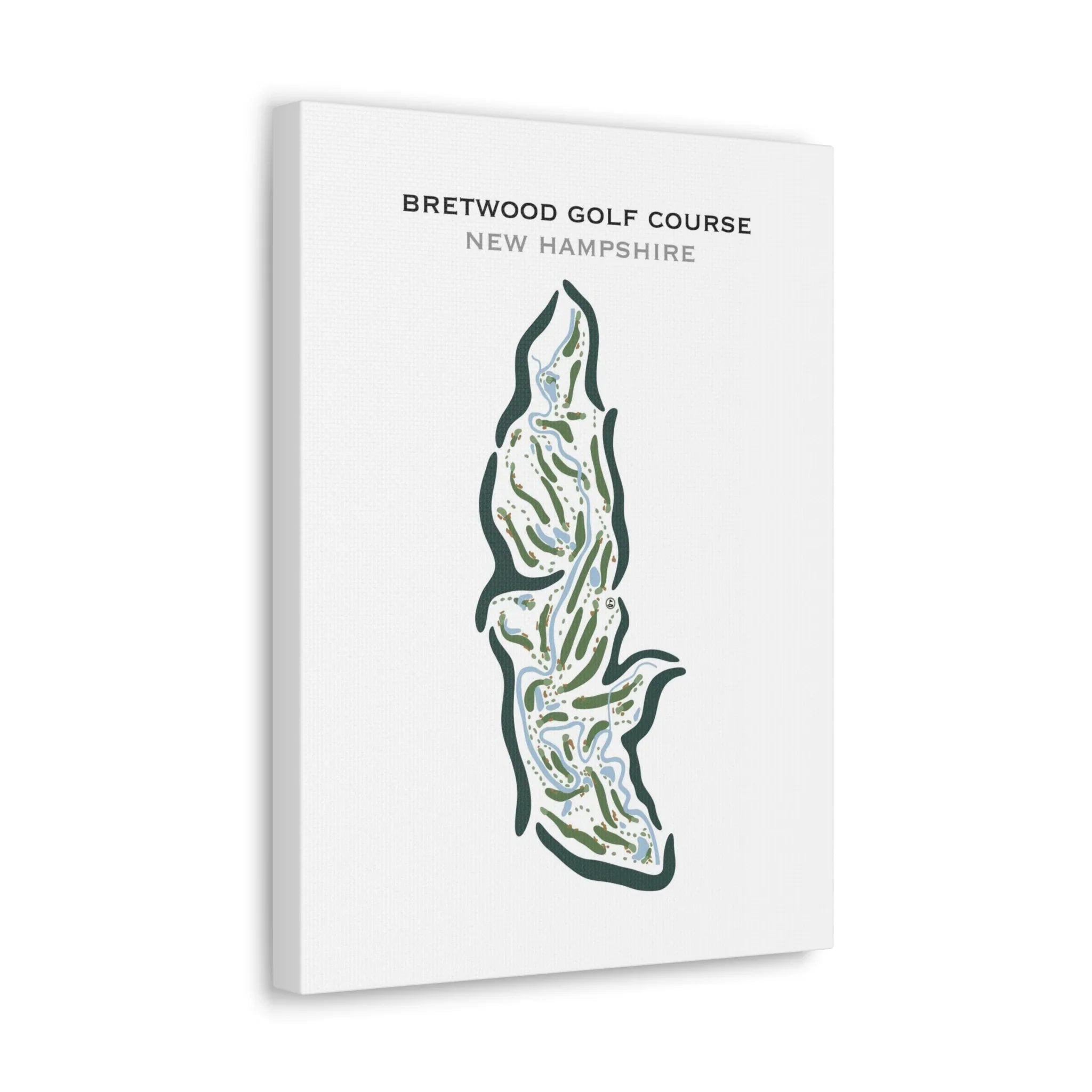 Bretwood Golf Course, New Hampshire - Printed Golf Courses