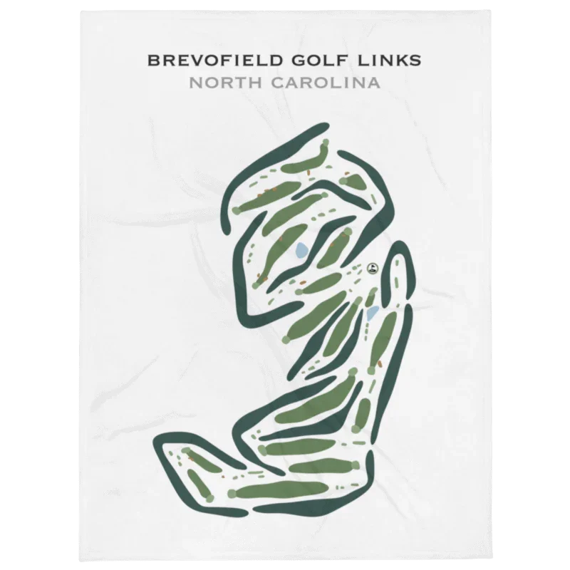 Brevofield Golf Links, North Carolina - Printed Golf Courses