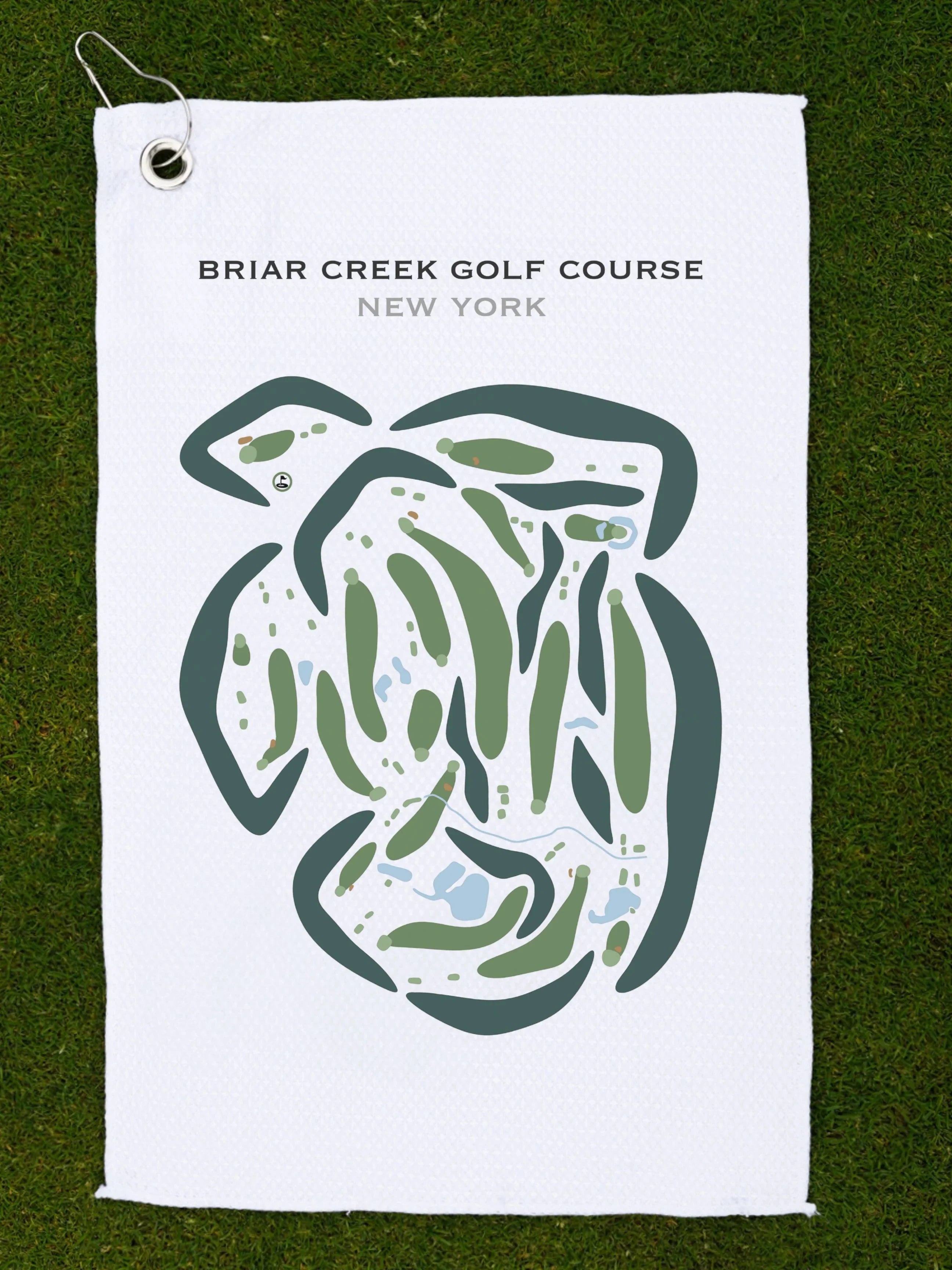 Briar Creek Golf Course, New York - Printed Golf Courses