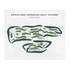 Brickyard Crossing, Indiana - Printed Golf Courses