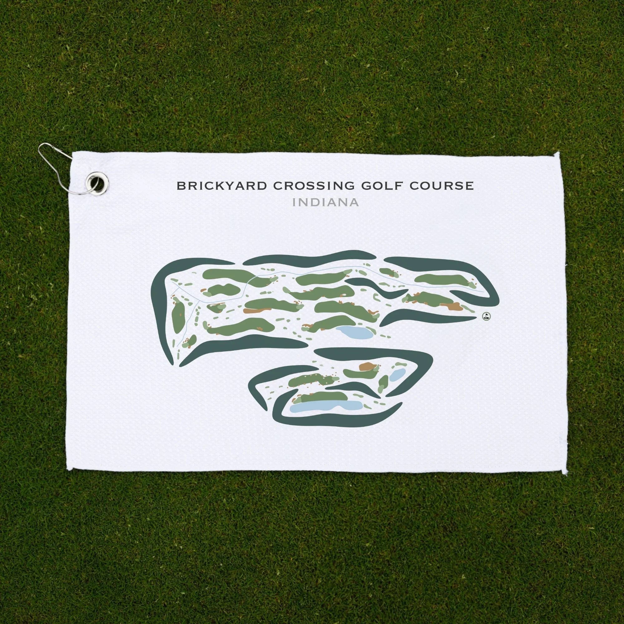 Brickyard Crossing, Indiana - Printed Golf Courses