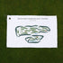 Brickyard Crossing, Indiana - Printed Golf Courses