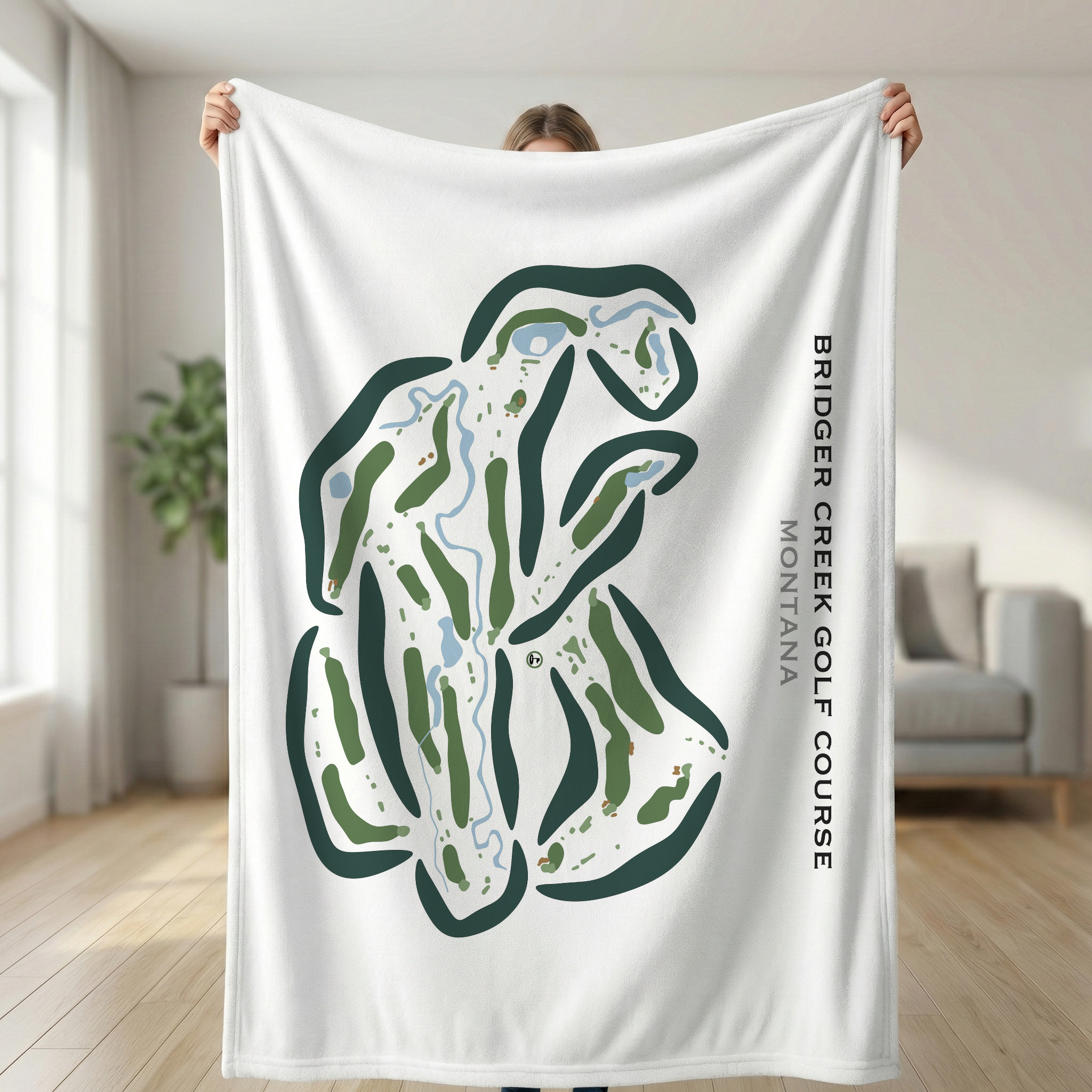 Bridger Creek Golf Course, Montana - Printed Golf Courses