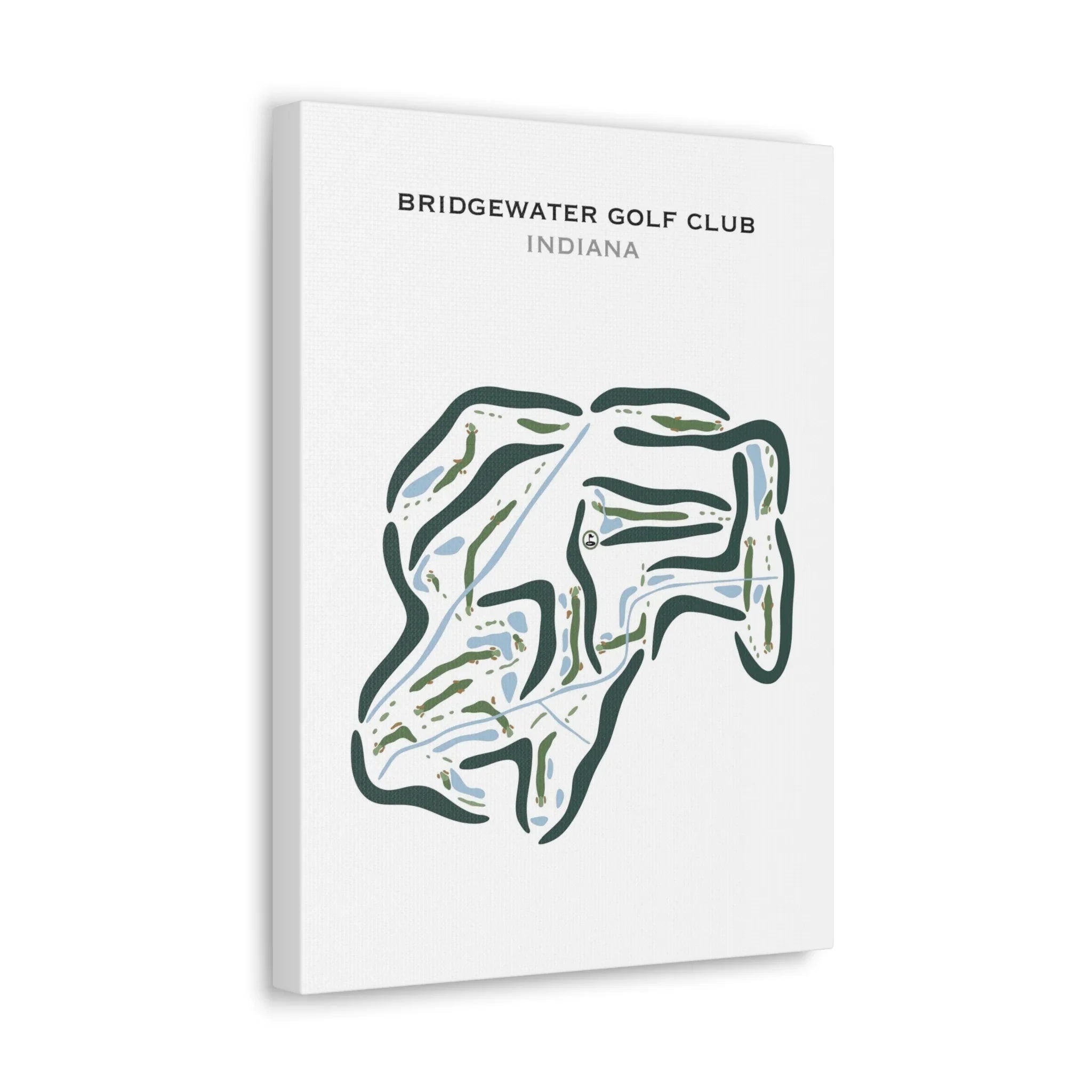 Bridgewater Club, Indiana - Printed Golf Courses