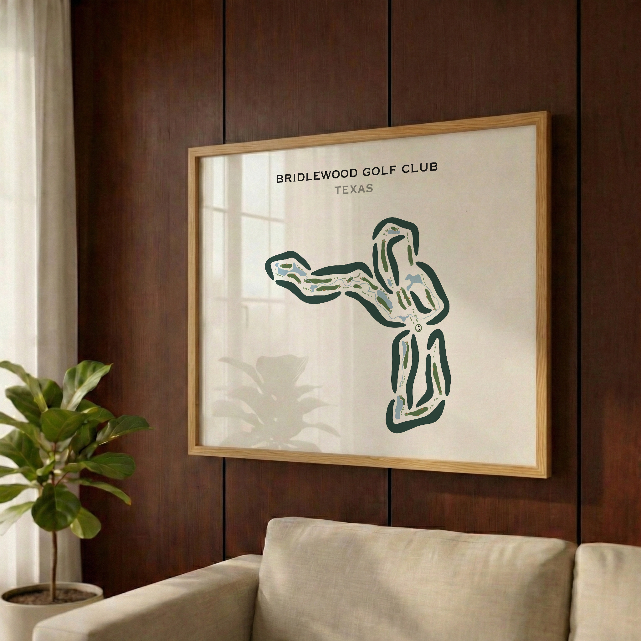Bridlewood Golf Club, Texas - Printed Golf Courses