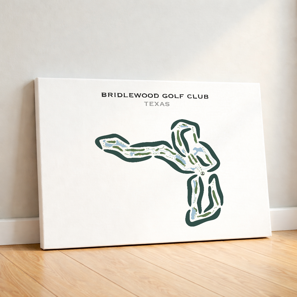 Bridlewood Golf Club, Texas - Printed Golf Courses