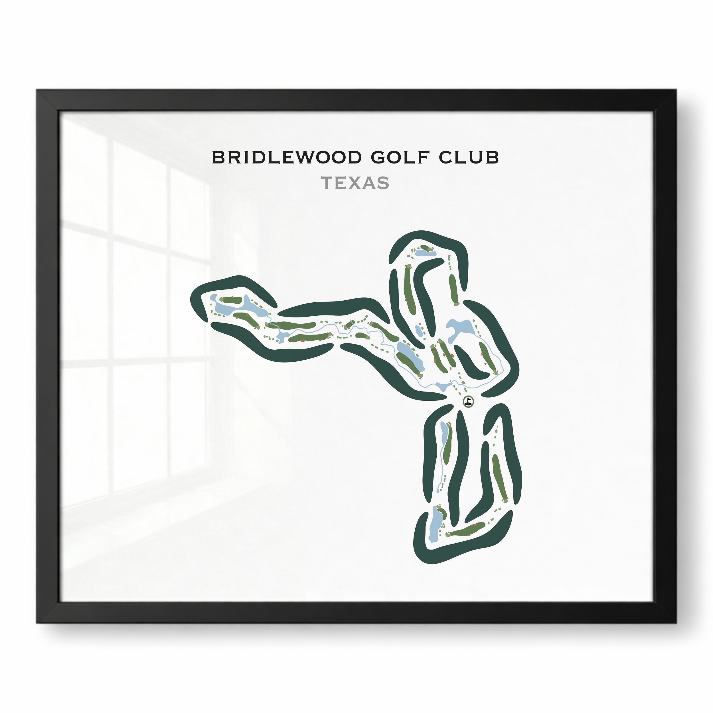 Bridlewood Golf Club, Texas - Printed Golf Courses