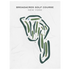 Broadacres Golf Course, New York - Printed Golf Courses