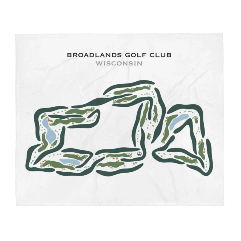 Broadlands Golf Club, Wisconsin - Printed Golf Courses