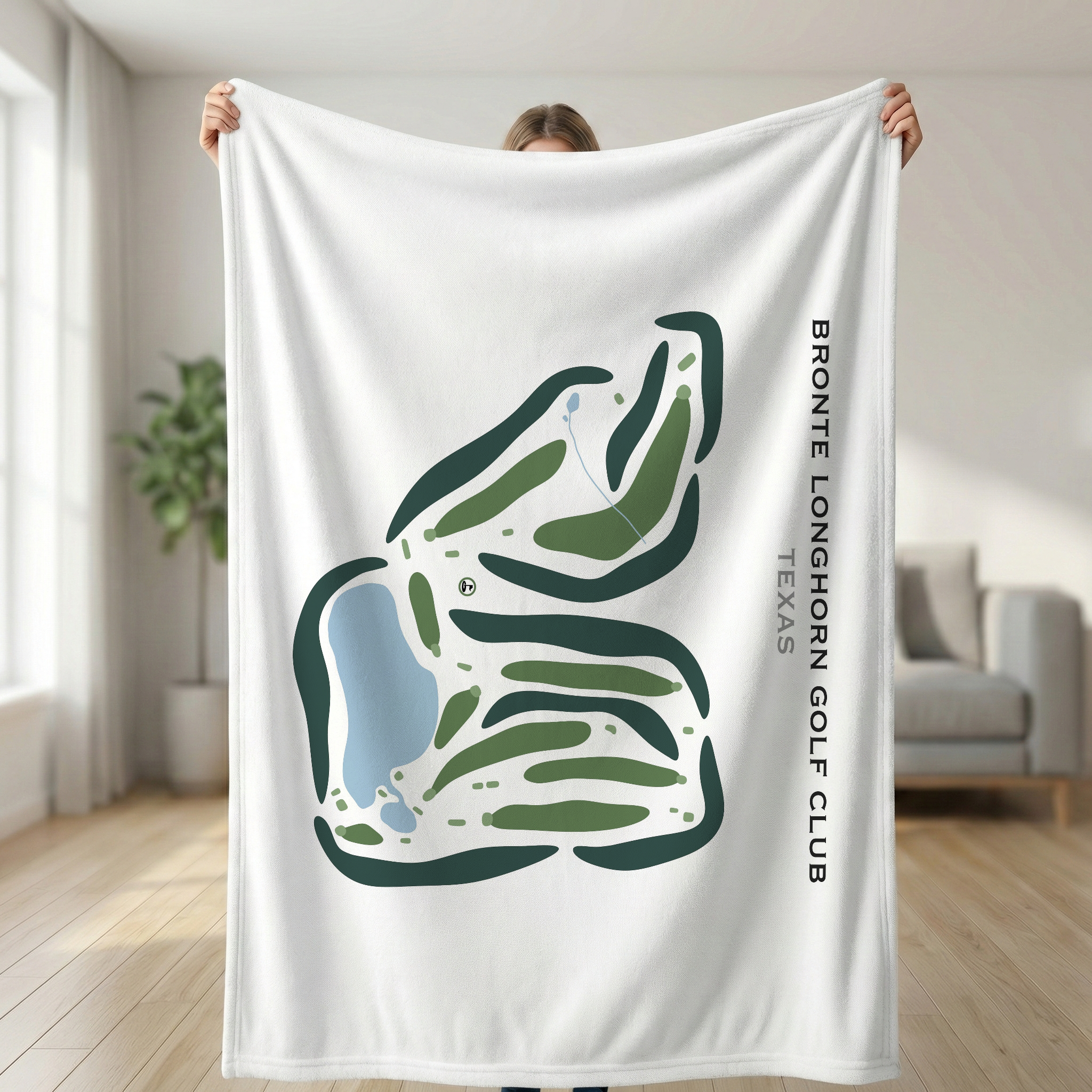 Bronte Longhorn Golf Club, Texas - Printed Golf Courses