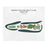 Brook Hollow Golf Club, Hole #4, Texas - Printed Golf Course