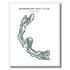 Brookshire Golf Club, Indiana - Printed Golf Courses