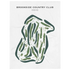 Brookside Country Club, Ohio - Printed Golf Courses