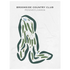 Brookside Country Club, Pottstown, Pennsylvania - Printed Golf Courses